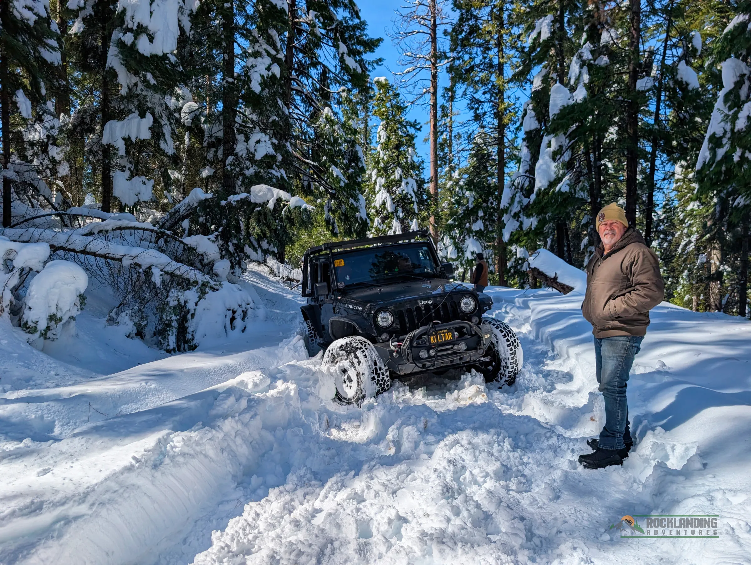 Sierra snow on short notice